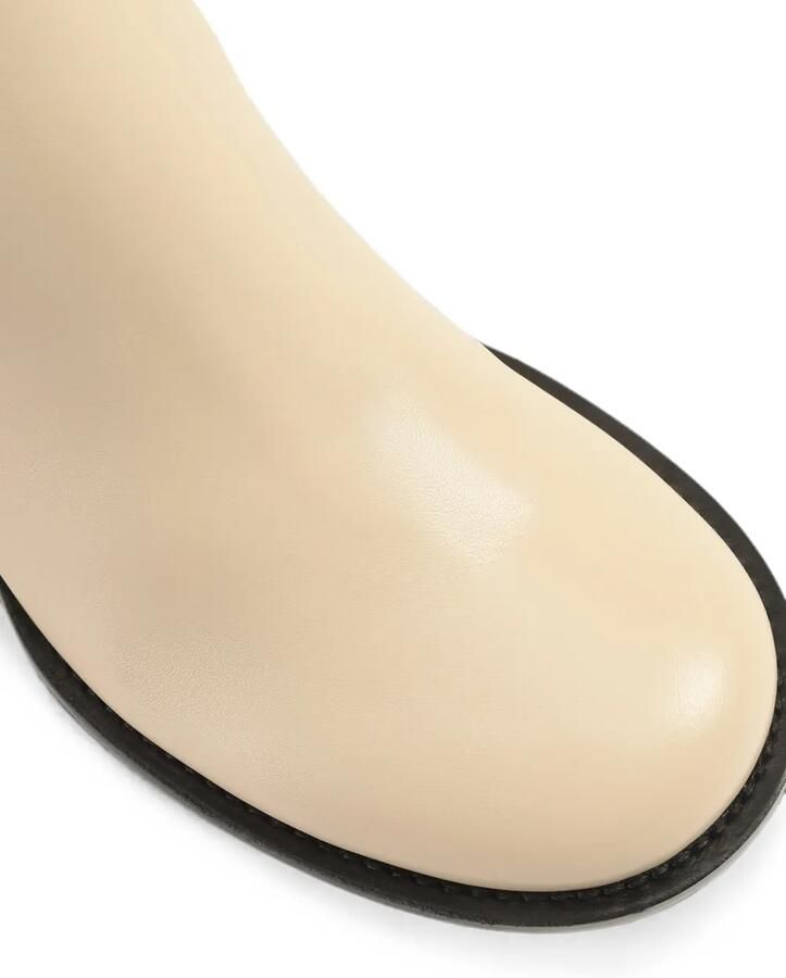 Sergio Rossi Orb enkellaarzen Beige - Foto 4