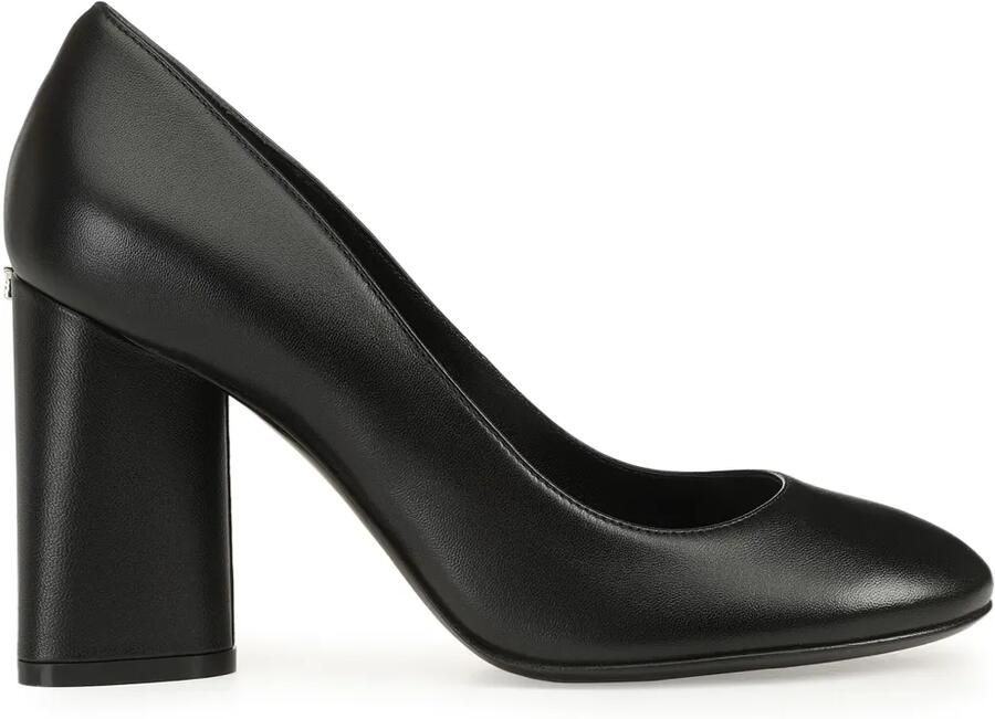Sergio Rossi Pilier leren pumps Zwart