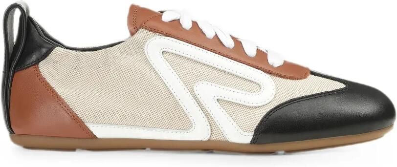 Sergio Rossi Rush sneakers met vlakken Beige