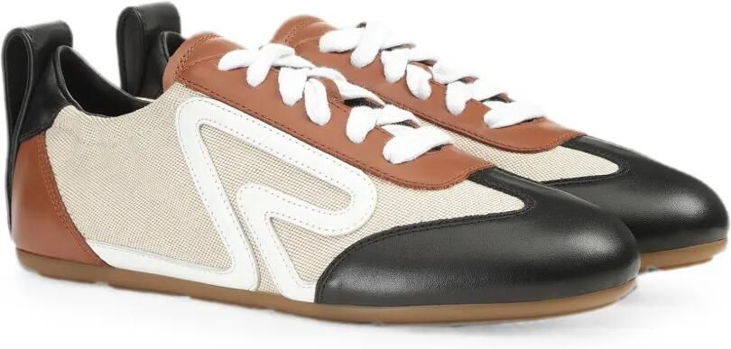 Sergio Rossi Rush sneakers met vlakken Beige - Foto 5