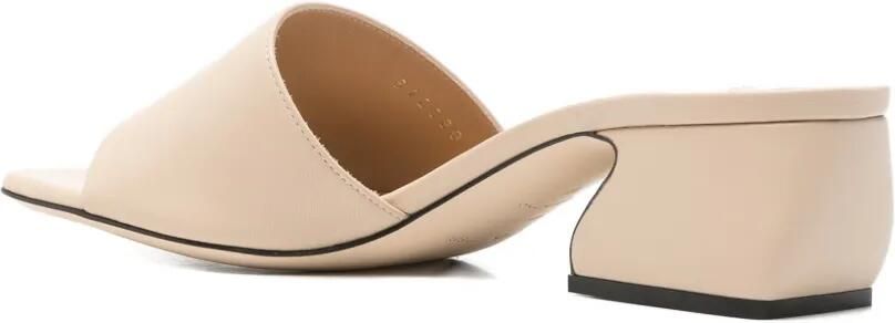 Sergio Rossi Sandalen met bewerkte hak Beige - Foto 4