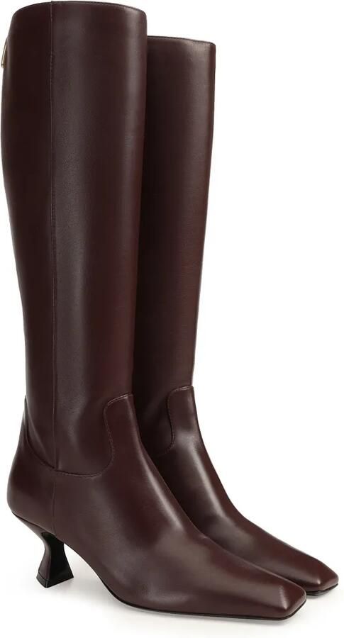 Sergio Rossi Sculpt leren laarzen Bruin - Foto 3
