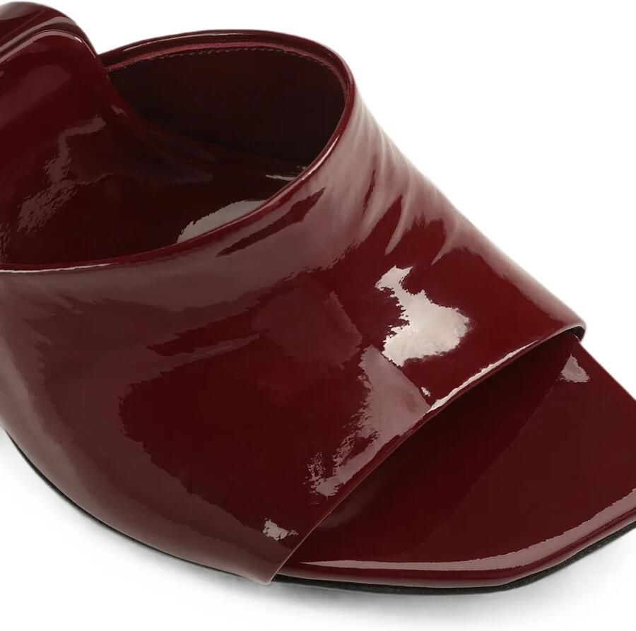 Sergio Rossi Sinuous lakleren muiltjes Rood - Foto 2