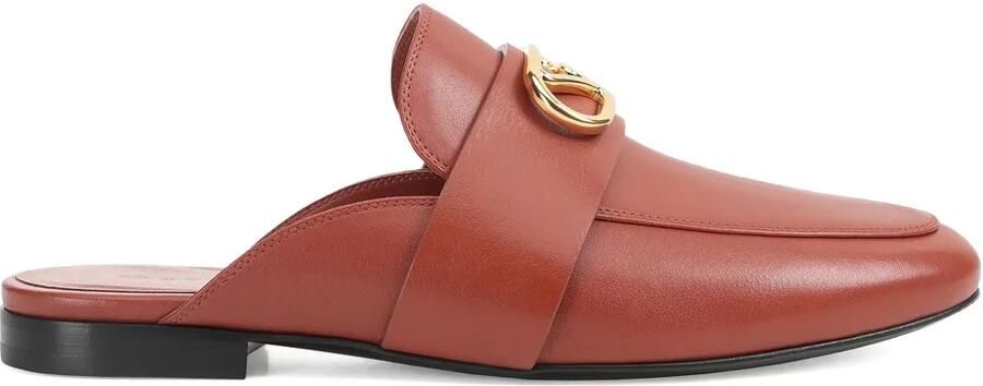 Sergio Rossi Slip-on muiltjes Bruin