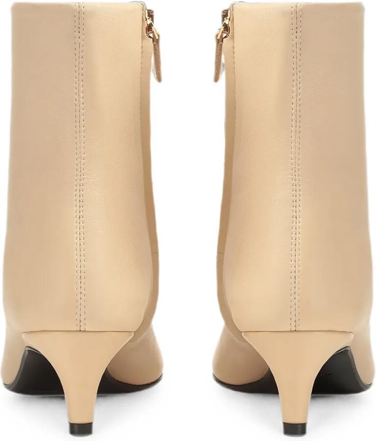 Sergio Rossi Sr Evolv enkellaarzen met logoplakkaat Beige - Foto 2