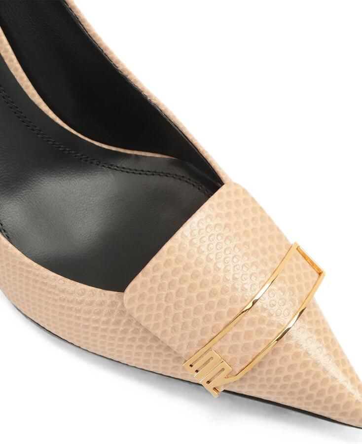 Sergio Rossi Sr Evolv pumps met hagedissen-effect Beige - Foto 2