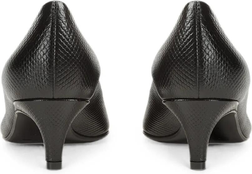 Sergio Rossi Sr Evolv pumps met hagedissen-effect Zwart - Foto 4