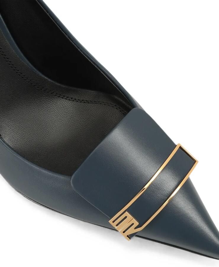 Sergio Rossi Sr Evolv pumps met logoplakkaat Blauw - Foto 2