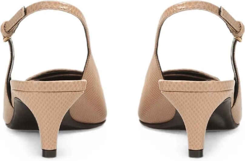 Sergio Rossi Sr Evolv sandalen met puntige neus Beige - Foto 4