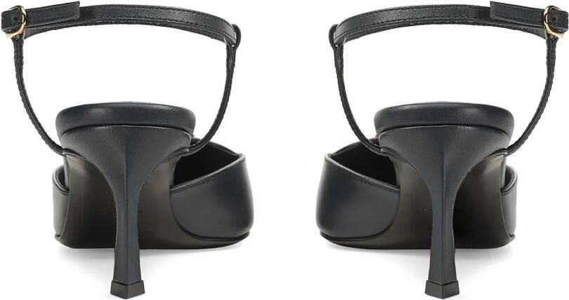 Sergio Rossi Surge pumps met logoplakkaat Blauw - Foto 4