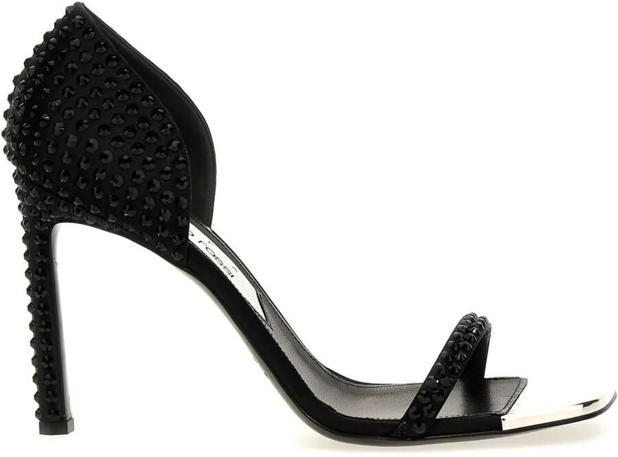 Sergio Rossi x Area 95 mm Dagger sandalen Zwart - Foto 1