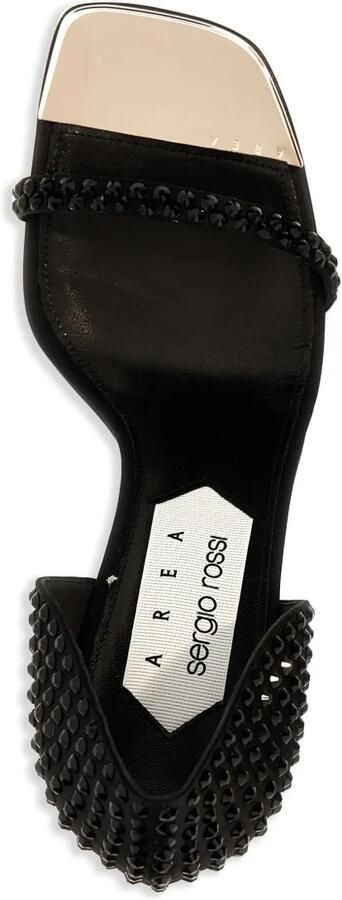Sergio Rossi x Area 95 mm Dagger sandalen Zwart - Foto 3