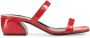 Sergio Rossi SI Rossi leren sandalen Rood - Thumbnail 1