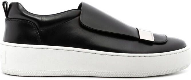 Sergio Rossi Sneakers met logoplakkaat Zwart