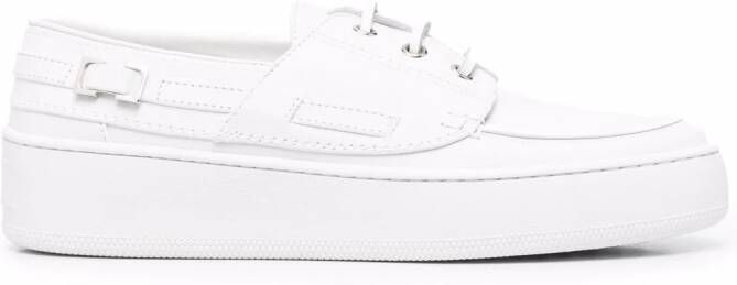 Sergio Rossi Sneakers met plateauzool Wit