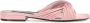 Sergio Rossi sr Akida geweven sandalen Roze - Thumbnail 1