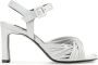 Sergio Rossi Sr Akida leren sandalen Wit - Thumbnail 1