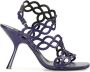 Sergio Rossi sr Mermaid 60mm lakleren sandalen Paars - Thumbnail 1