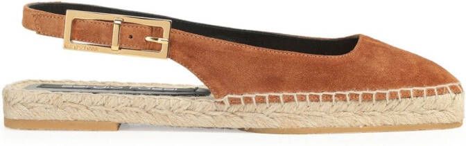 Sergio Rossi Sr Nora suède slingback espadrilles Bruin