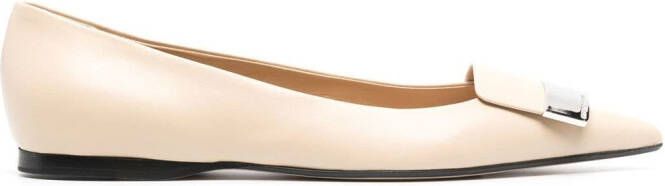 Sergio Rossi Sr1 leren pumps Beige
