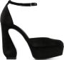 Si Rossi Pumps met bewerkte hak Zwart - Thumbnail 1