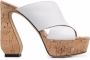 Si Rossi Sandalen met open neus Wit - Thumbnail 1