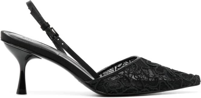 Simkhai Dylan 70mm slingback pumps Zwart