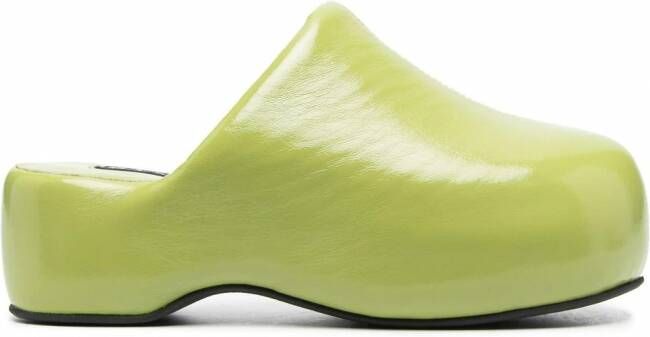 Simon Miller Muiltjes met ronde neus Groen