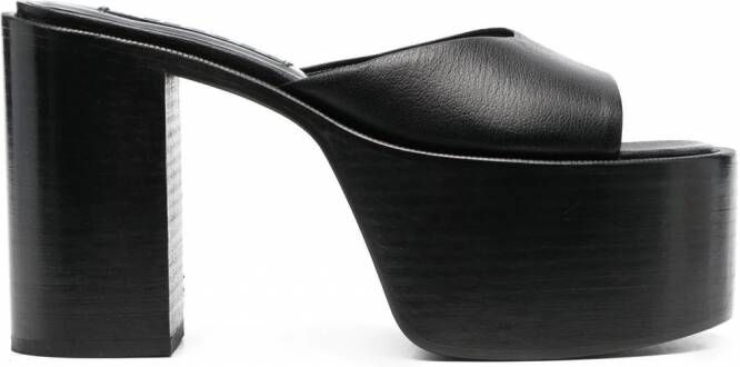 Simon Miller Sandalen met blokhak Zwart