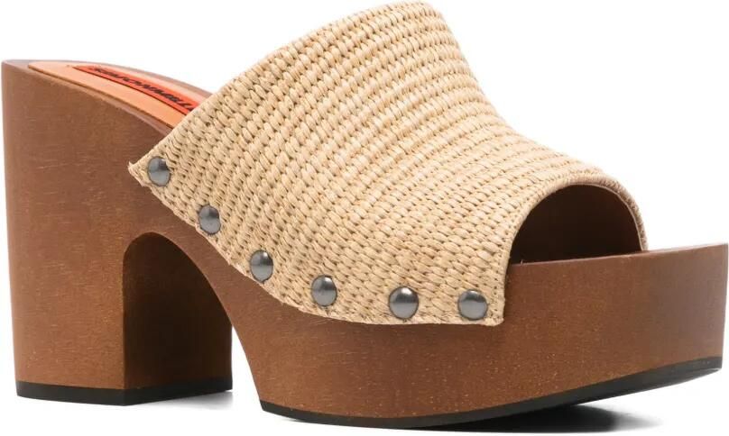 Simon Miller 110 mm sandalen met hak en studs Beige - Foto 4