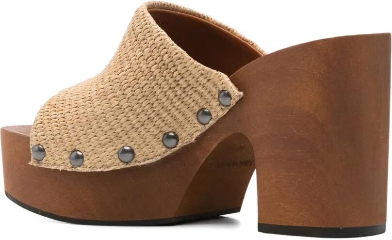 Simon Miller 110 mm sandalen met hak en studs Beige - Foto 3