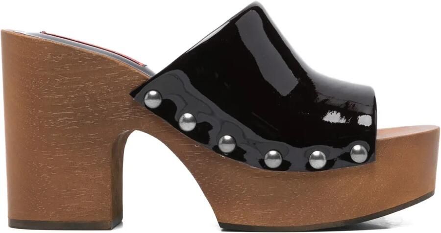 Simon Miller 115 mm sandalen met chunky hak Zwart