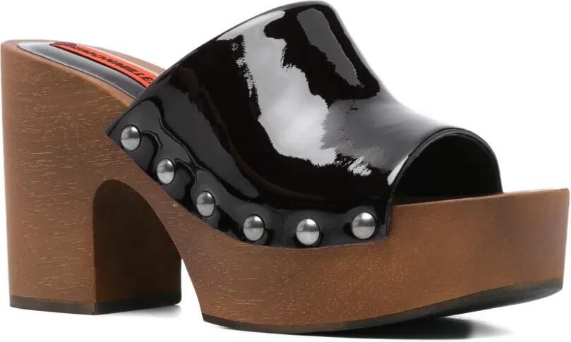 Simon Miller 115 mm sandalen met chunky hak Zwart - Foto 3