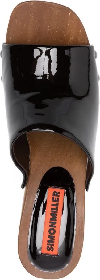 Simon Miller 115 mm sandalen met chunky hak Zwart - Foto 4