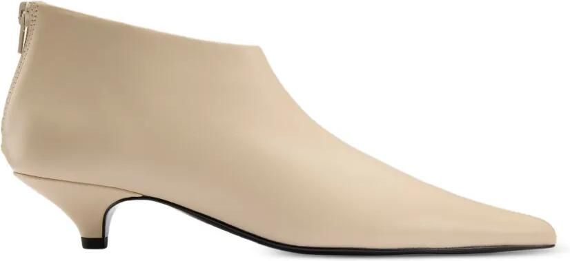 Simon Miller Arrow leren enkellaarzen Beige