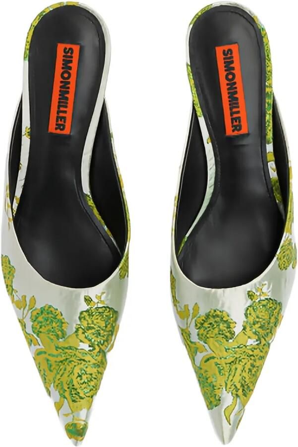Simon Miller Arrow muiltjes met bloemen-print Groen - Foto 2