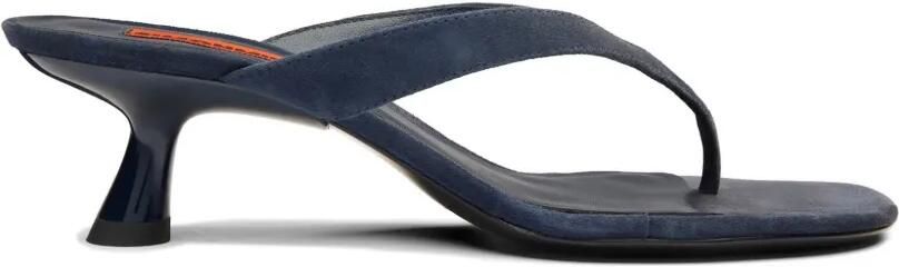 Simon Miller Beep suède sandalen met bandje Blauw