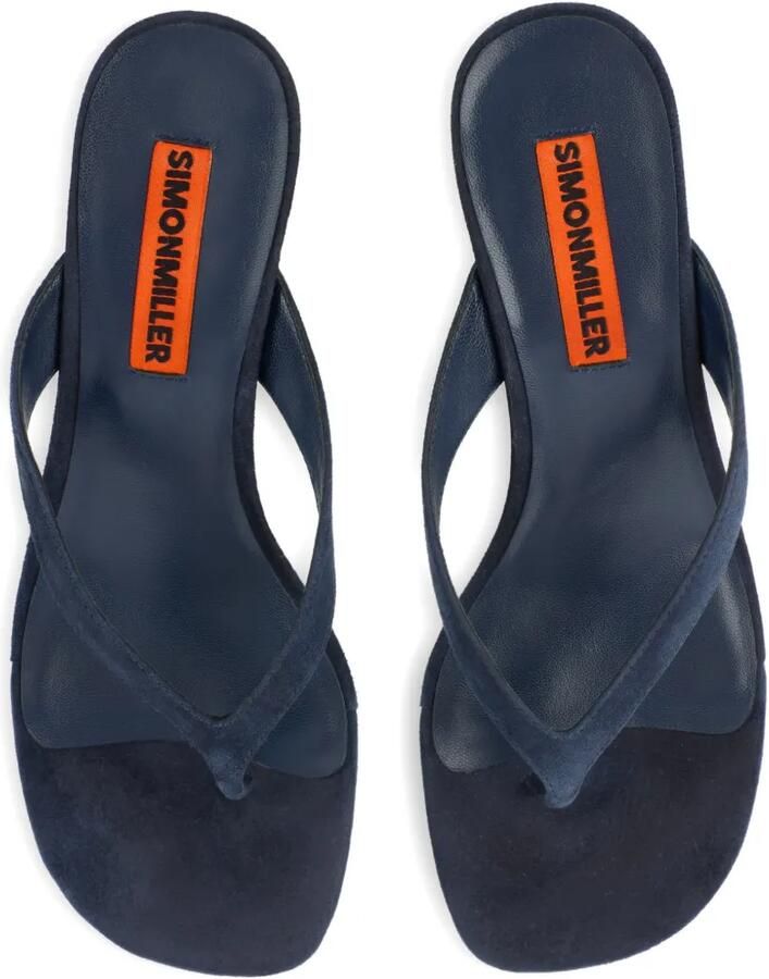 Simon Miller Beep suède sandalen met bandje Blauw - Foto 2