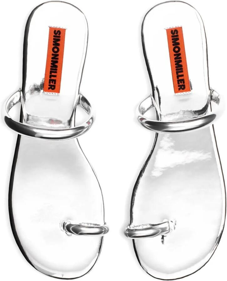 Simon Miller Pipe sandalen met bandjes Zilver