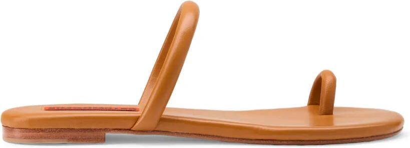 Simon Miller Pipe sandalen met ronde neus Beige