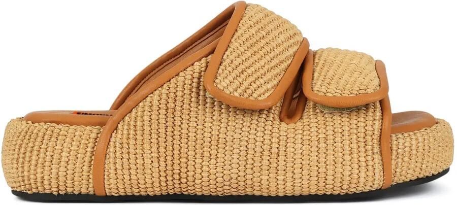 Simon Miller Raffia Cro slippers Beige