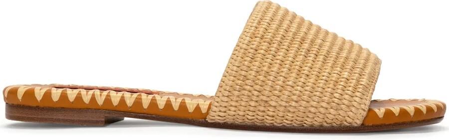 Simon Miller Raffia Salerno slippers Beige