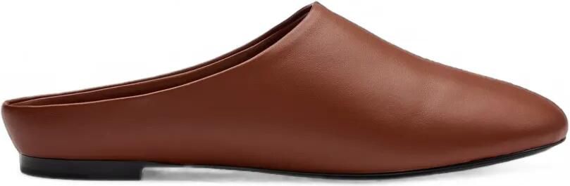 Simon Miller Riad leren slippers Bruin