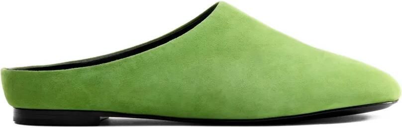 Simon Miller Riad suède muiltjes Groen