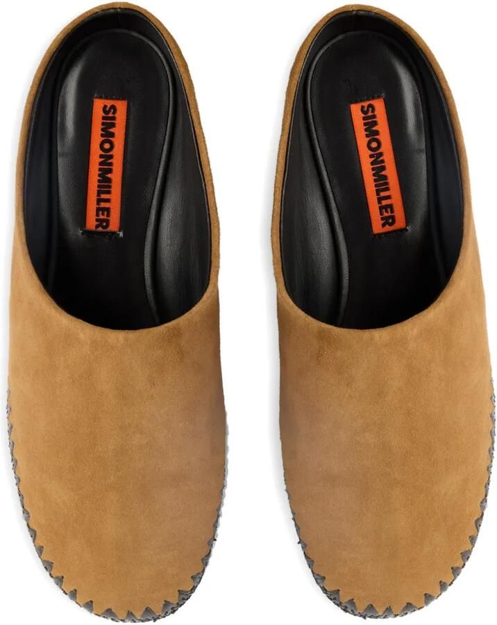 Simon Miller Riad suède slippers Beige - Foto 2