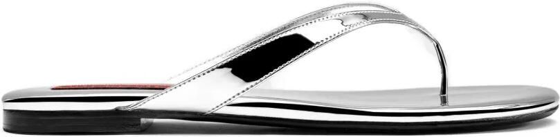 Simon Miller Riviera platte sandalen Zilver