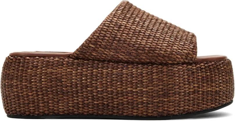 Simon Miller Sandalen met open neus Bruin
