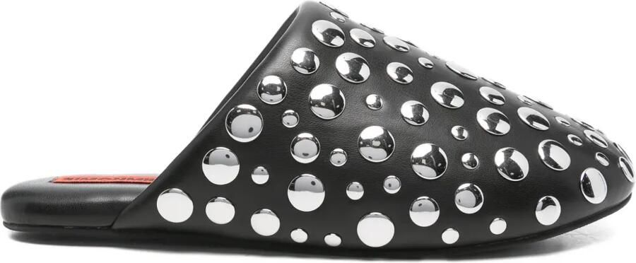 Simon Miller Slippers met studs Zwart