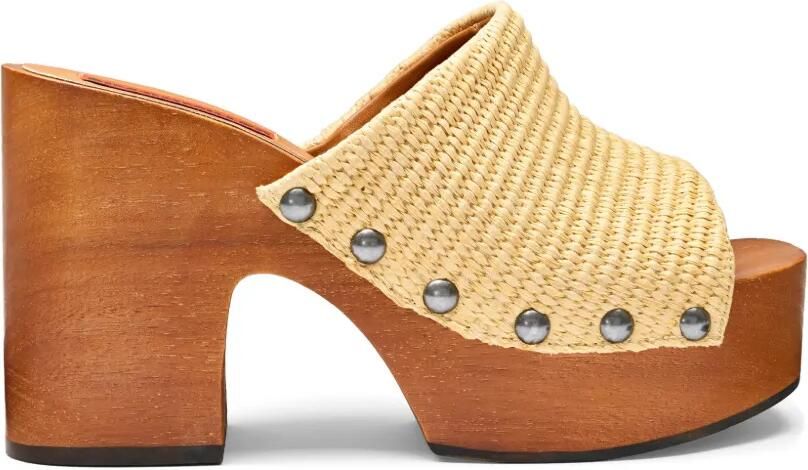 Simon Miller Sol sandalen met studs Beige