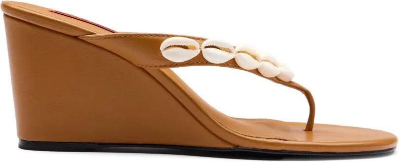 Simon Miller Soleil sandalen met ronde neus Bruin